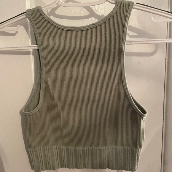 Cropped & Ribbed Zara Tank Top! - Picture 3 of 4